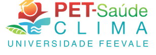 PET-Saúde Clima Feevale Logo Horizontal